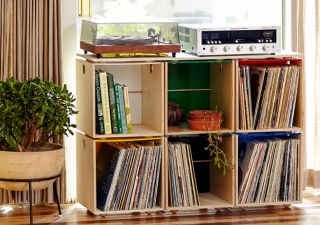 Cool vinyl record storage ideas