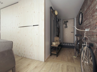 Small apartment that adapts to the ownerâ€™s needs